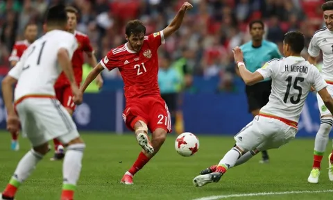 Highlights: Mexico 2-1 Nga (Bảng A Confeds Cup)