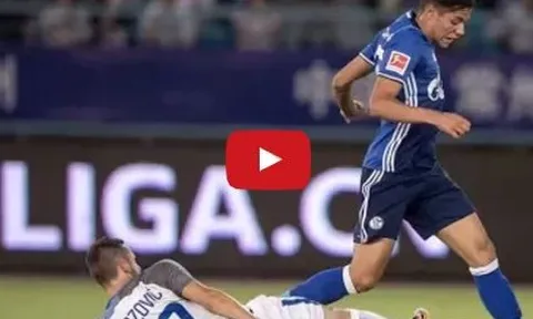 Highlights: Schalke 04 1-1 Inter Milan (giao hữu)