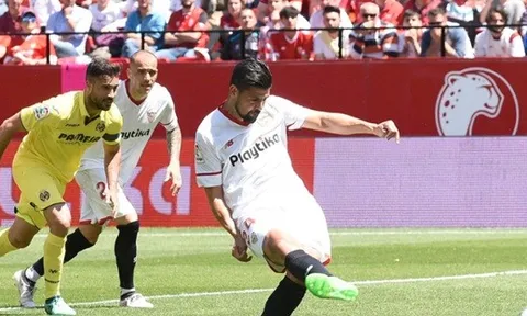 Highlights: Sevilla 2-2 Villarreal (Vòng 32 La Liga)