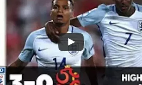 Highlights: U21 Anh 3-0 U21 Ba Lan (U21 châu Âu)