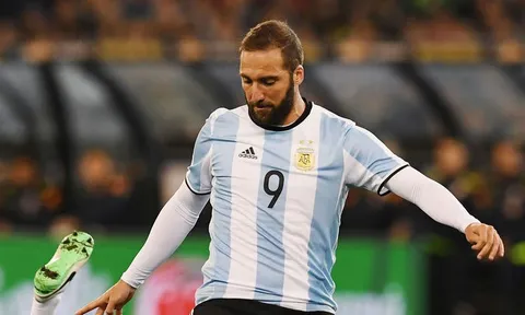 Higuain bị loại khỏi tuyển Argentina
