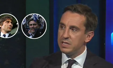 HLV Mourinho ngưng chiến với Conte, 'đá xoáy' Gary Neville