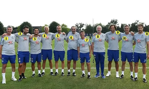 HLV Sarri trình làng đội ngũ trợ lý hùng hậu trước đại chiến Man City