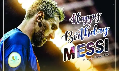 Hôm nay, Messi tròn 30 tuổi