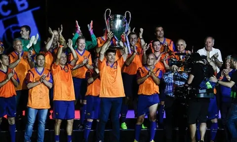 Huyền thoại Barca ôn lại chiến tích lẫy lừng năm 1992