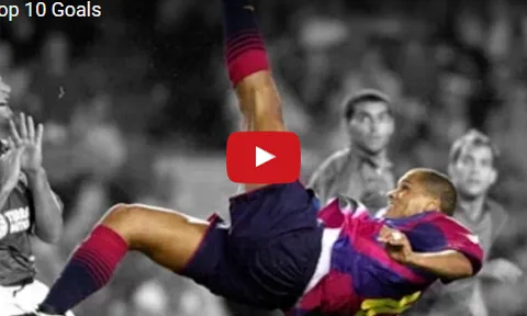 Huyền thoại Rivaldo và 10 bàn thắng để đời
