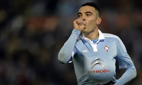 Iago Aspas hồi sinh khi trở về Celta Vigo