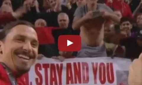 Ibra vứt nạng, chạy ra sân ăn mừng chức vô địch Europa League