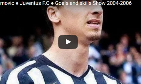 Ibrahimovic thời còn thi đấu cho Juventus