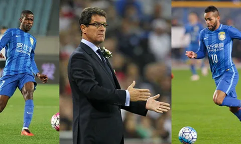 Vòng 15 Chinese Super League: Chiến thắng đầu tiên cho Capello?