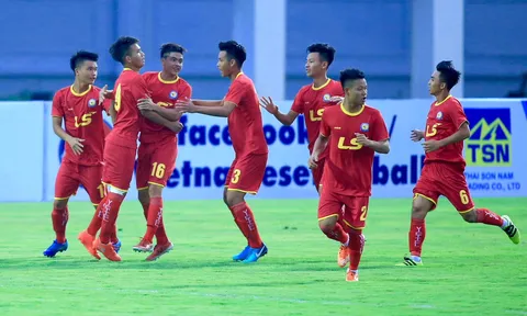 U17 Viettel thắng tưng bừng trận ra quân
