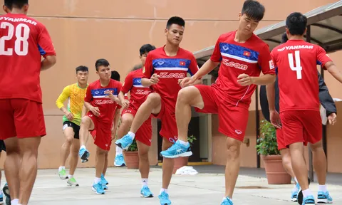 SEA Games 29: Công Phượng - Xuân Trường háo hức luyện công