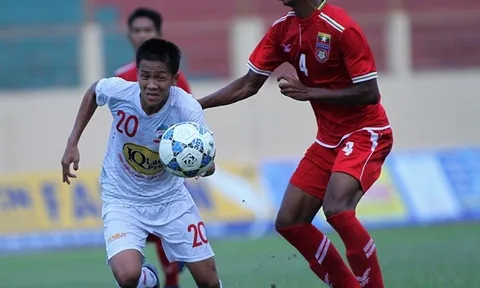 Thua tan nát trước Myanmar, U19 HAGL mất cơ hội vào chung kết