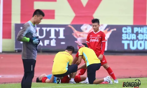 Cận cảnh chấn thương khiến Thành Chung chia tay ASIAD 2018