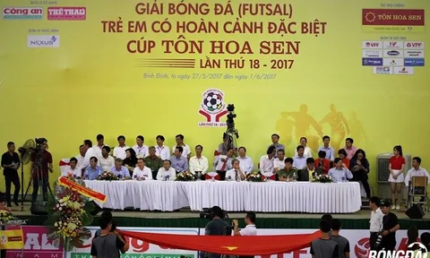 Khai mạc giải trẻ em có hoàn cảnh đặc biệt lần 18