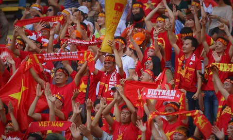 CĐV Việt Nam ăn mừng ấn tượng cùng thầy trò Hữu Thắng trên sân Shah Alam