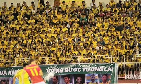 Fan xứ Nghệ lên kế hoạch “nhuộm vàng” sân Hàng Đẫy