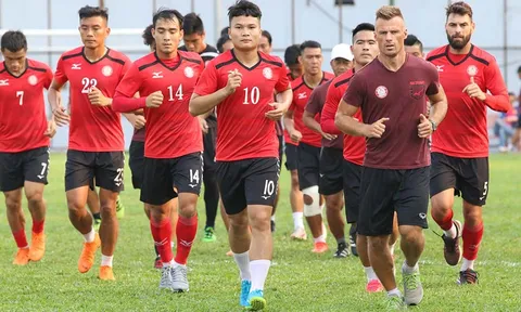 Đua thể lực, thầy trò Miura sẵn sàng "bắn hạ" SLNA
