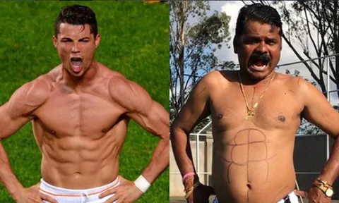 'Messi Ấn Độ' hóa Ronaldo phiên bản lỗi