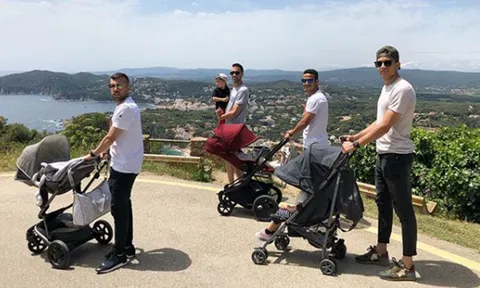 Hội bố đảm Barcelona rủ nhau lập nhà trẻ di động
