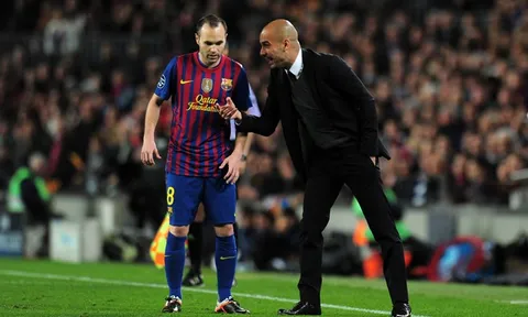 Pep Guardiola: ‘Man City muốn Iniesta là thông tin dối trá'