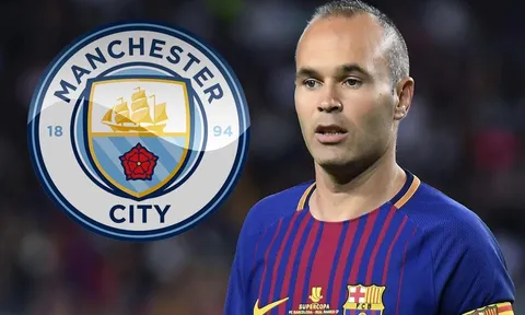 Iniesta bất ngờ muốn đến Manchester