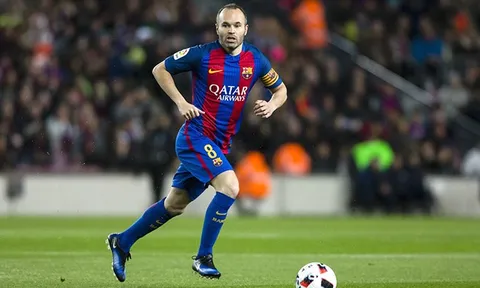 Iniesta nghỉ tập, báo động cho Barca trước thềm Siêu kinh điển