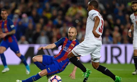 Iniesta và trận thứ 700 cho Barca: Con số không bao giờ nói dối