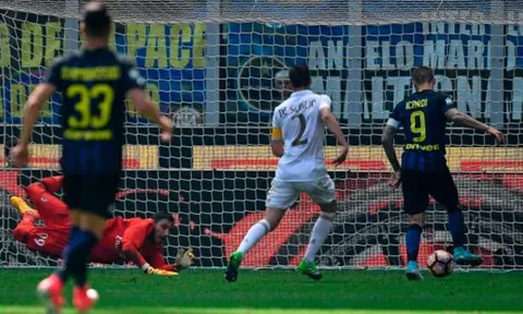 Inter 2-2 AC Milan (Vòng 32 Serie A)