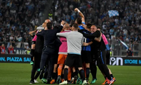 Inter lại khóc, khi ngược dòng không tưởng giành vé dự Champions League