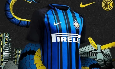 Inter Milan ra áo đấu mới "hù dọa" đối thủ