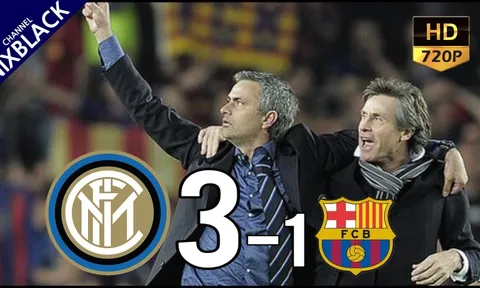 Inter Milan từng hủy diệt Barcelona 3-1 như thế nào?