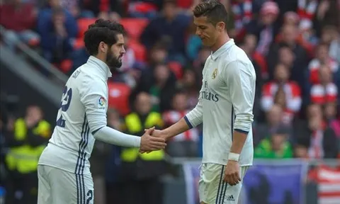 Isco, Navas lọt vào danh sách "thanh trừng" của Ronaldo