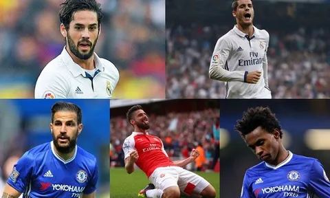 Isco và những 'viên kim cương' đang phải vùi mình trên ghế dự bị