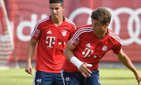 James-Mueller và những căng thẳng đang bắt đầu tại Bayern