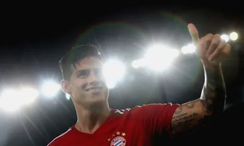 James Rodriguez bất lực trước hàng thủ AC Milan