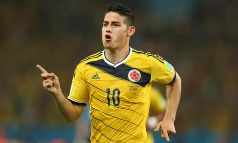 James Rodriguez bất ngờ đến Ngoại hạng Anh, không phải M.U