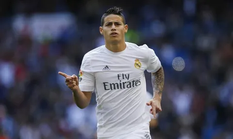 James Rodriguez: Cầu thủ thứ 7 chuyển giao giữa Real và Bayern