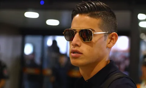 James Rodriguez điển trai hơn cả tài tử điện ảnh ở Trung Quốc