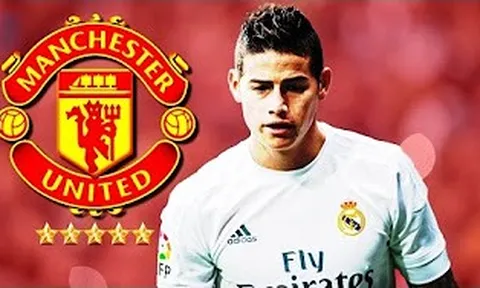 James Rodríguez, ngôi sao đang rất gần với Man Utd