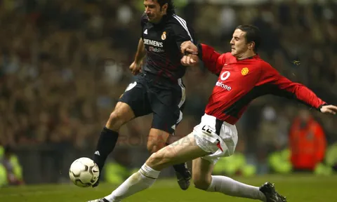 John O'Shea xâu kim Luis Figo cực 'ngọt'