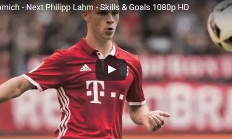 Joshua Kimmich - Philipp Lahm mới của Bayern Munich