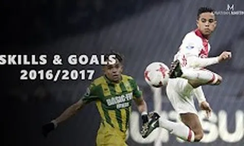 Justin Kluivert, truyền nhân của huyền thoại Patrick Kluivert