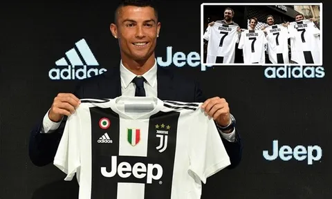 Juventus lại sắp "giàu to" nhờ Ronaldo