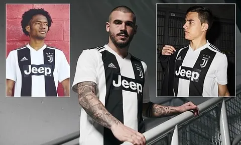Juventus tung áo đấu mới cực chất