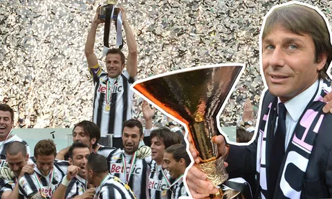 Juventus và chức vô địch "bá đạo" cùng với Conte