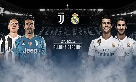 Juventus vs Real Madrid: Đại tiệc phòng ngự phản công