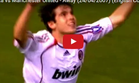 Kaka từng hành hạ hàng thủ trứ danh của Man Utd như thế nào?