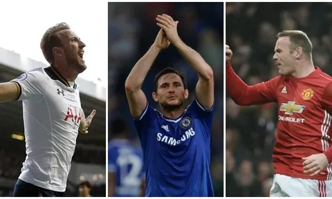 Kane, Rooney, Gerrard và những ngôi sao chọc thủng lưới nhiều CLB Premier League nhất