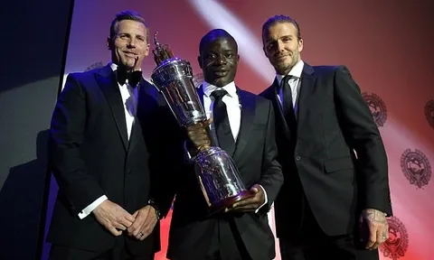 Chùm ảnh: Kante và Dele Alli giật giải hay nhất năm do PFA bình chọn